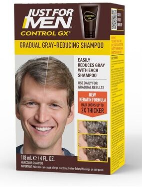 Control GX Gray Reducing Shampoo Light 4 Fl Oz 1 Pack New Sealed